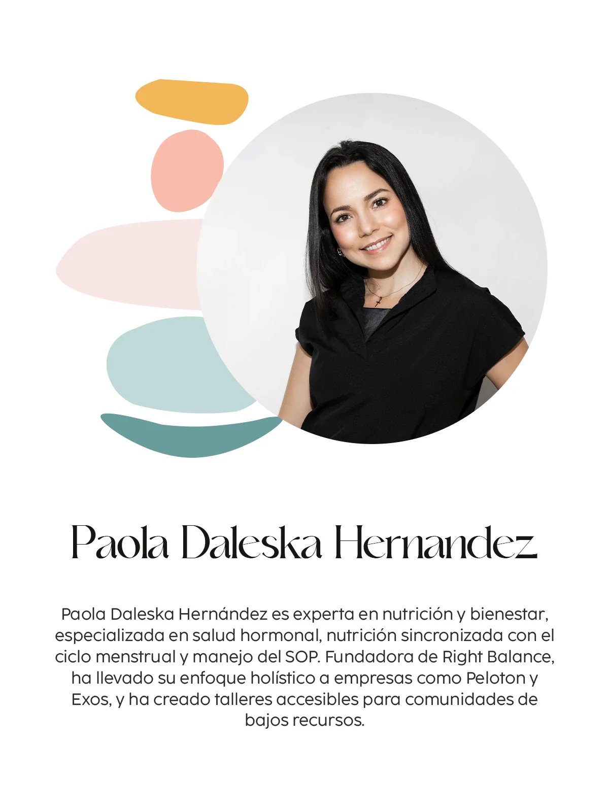 paola daleska right balance cubitt