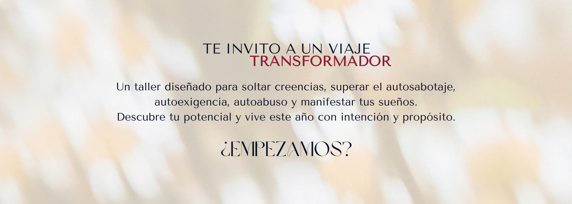 taller sueños con propositos