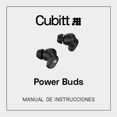 Manual de instrucciones Power buds