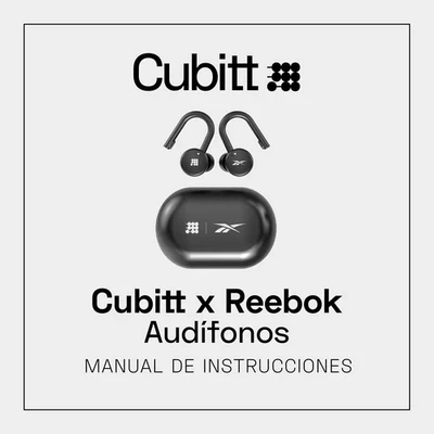 Manual de instrucciones Cubitt x reebok audifonos