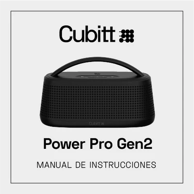 Manual de instrucciones Power Pro gen 2