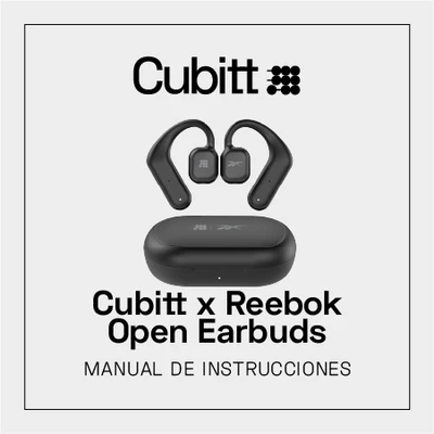 Manual de instrucciones Cubitt x reebook open buds
