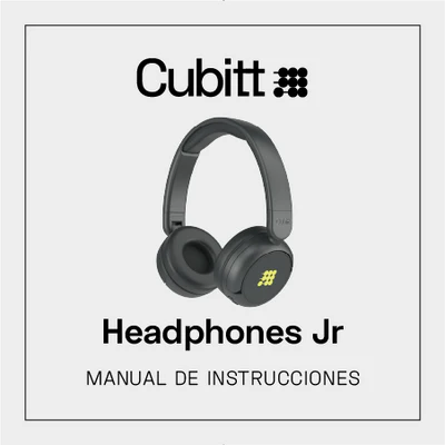 Manual de instrucciones headphones junior