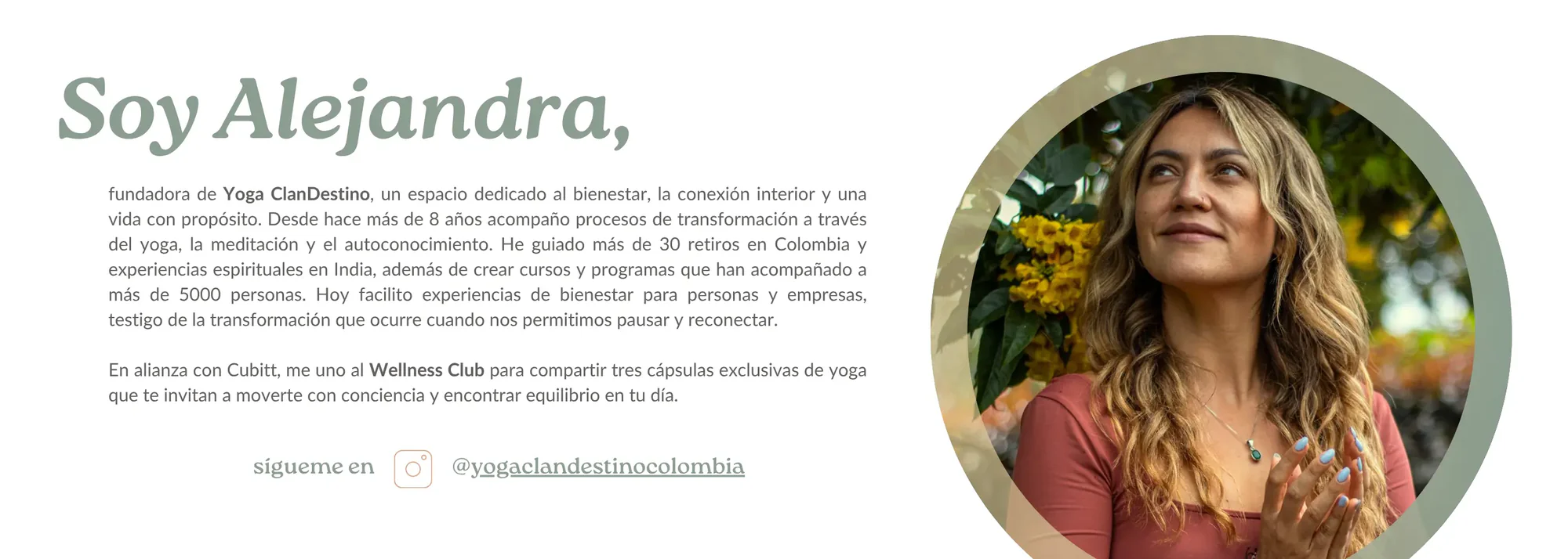 alejandra yoga clanbdestino